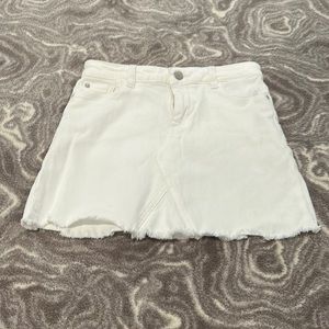 DL1961 white jean skirt
